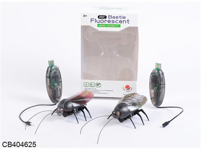 Infrared remote control fluorescent beetle (2 mixed)
