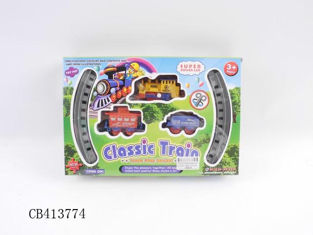 WIND UP TRACK CHANNEL CAR