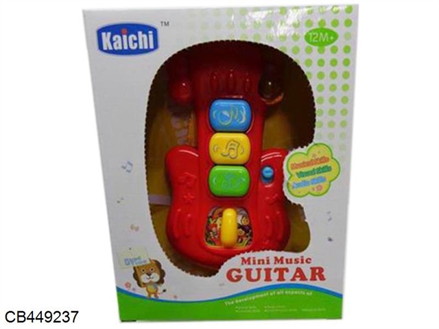 Baby Cartoon Little Guitar with Lighting Music