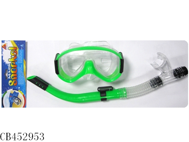 Swimming goggles + snorkel