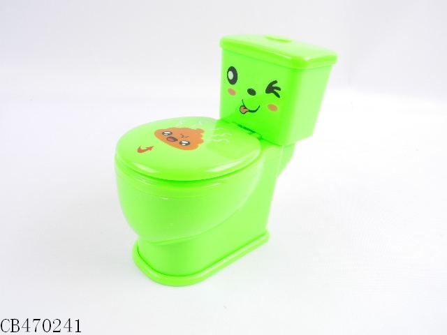 Mini Water Jet Toilet Mixed in 4 Colors