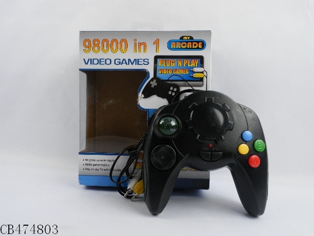 980000 1 In the television game machine handle