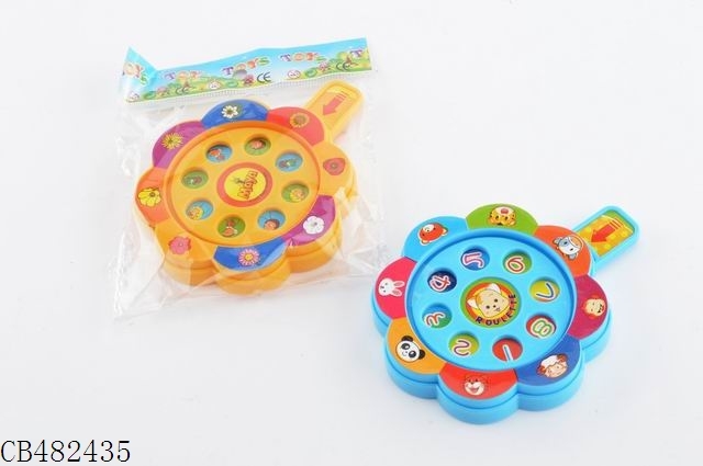 Four color mixing disc