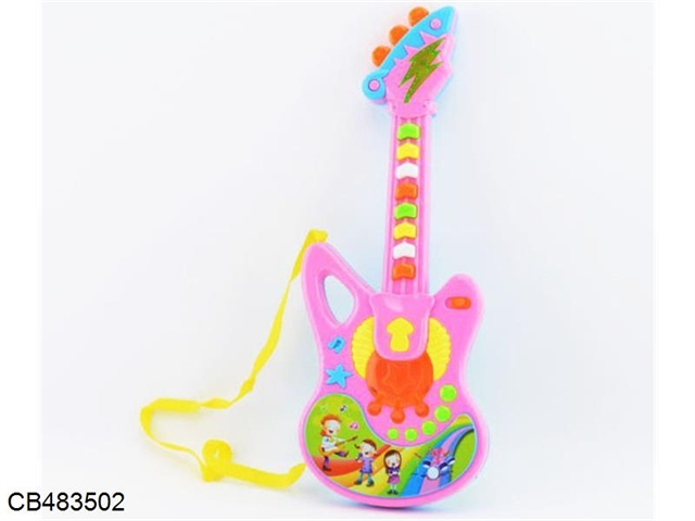 Cartoon guitar