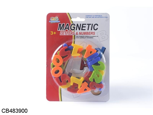 Magnetic alphanumeric