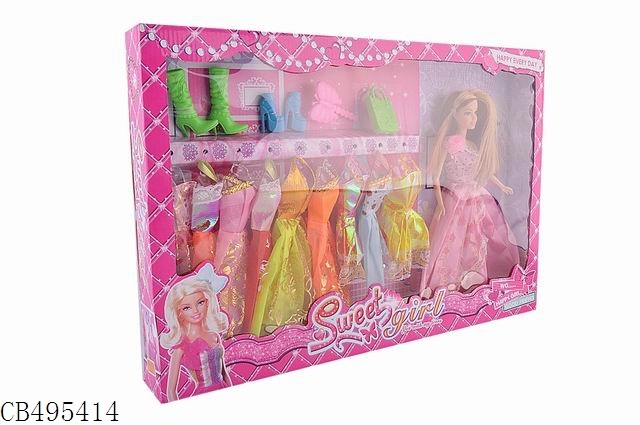 Fashion dress up Barbie