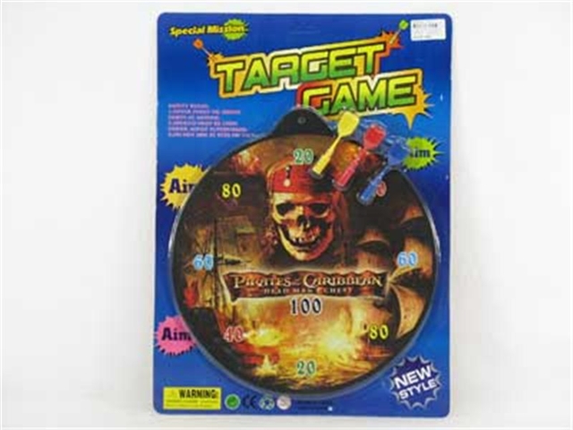 Pirates magnetic dart target