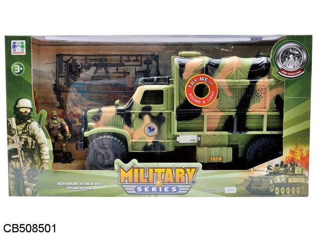 Military suits / taxiing large military vehicles with lights, sound and electricity