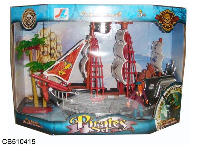 A pirate boat