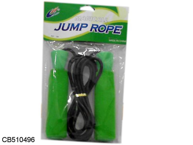 Jump rope with bearings