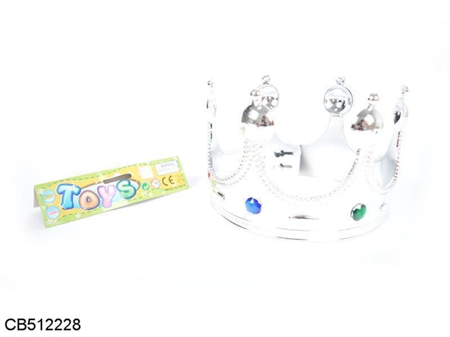 The silver plated Tiara