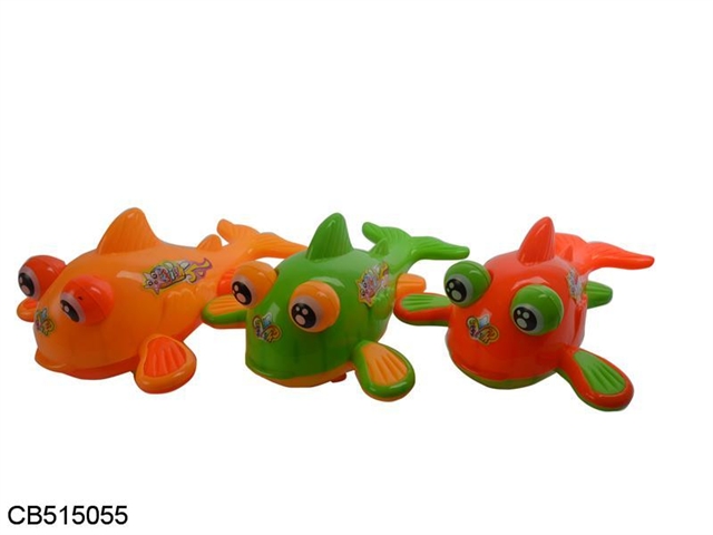 The cable with 3 color bell cartoon fish