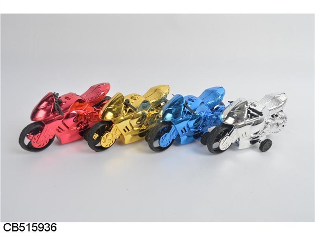 The four colour electroplating motorcycle back 4