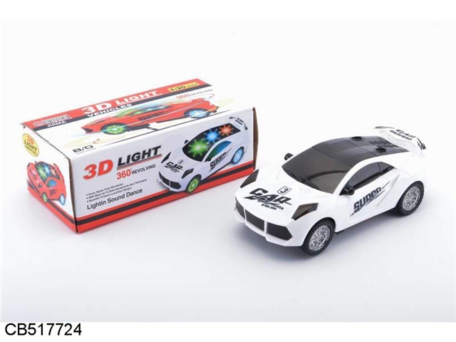 3D electric light electric vehicle