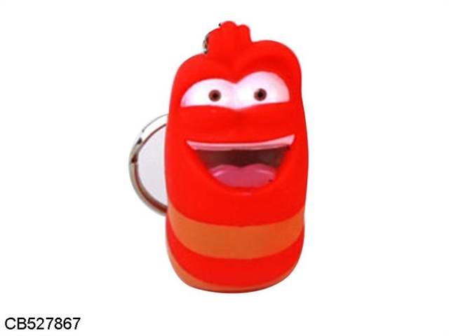 LARVA red Choupichong Keyring