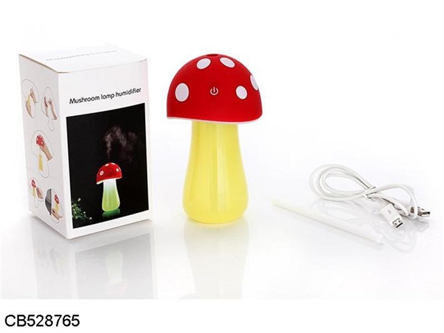 Mushroom lamp humidifier