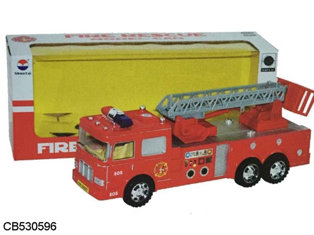 Electric universal fire engine with lighting alarm