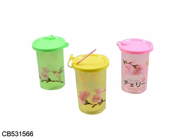 Flowers and birds series sealed with a cup (small)