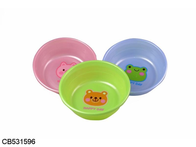 Cartoon B type cleaning basin (21cm)