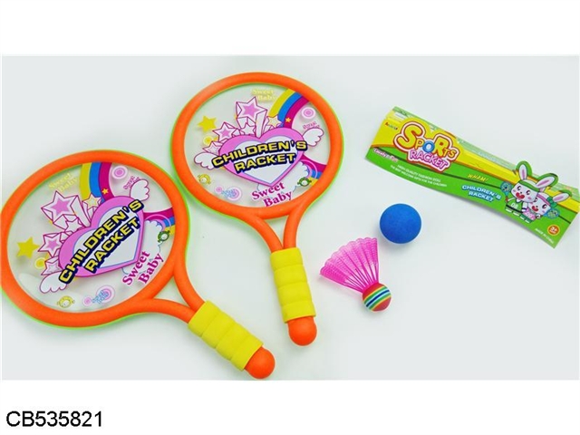 Cotton tennis racket