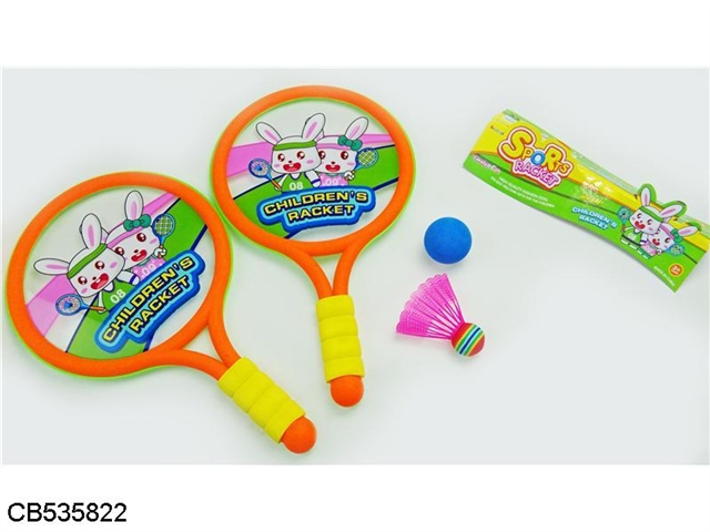 Cotton tennis racket