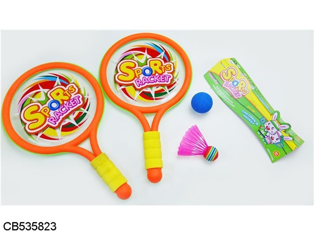 Cotton tennis racket