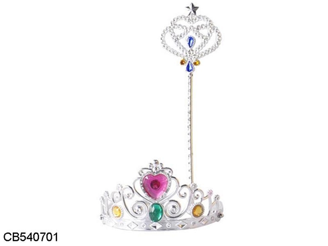 Light peach crown with fine bar (Wu Mao)