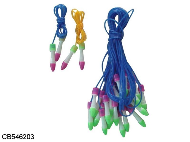 Plastic rope skipping (10 / three)