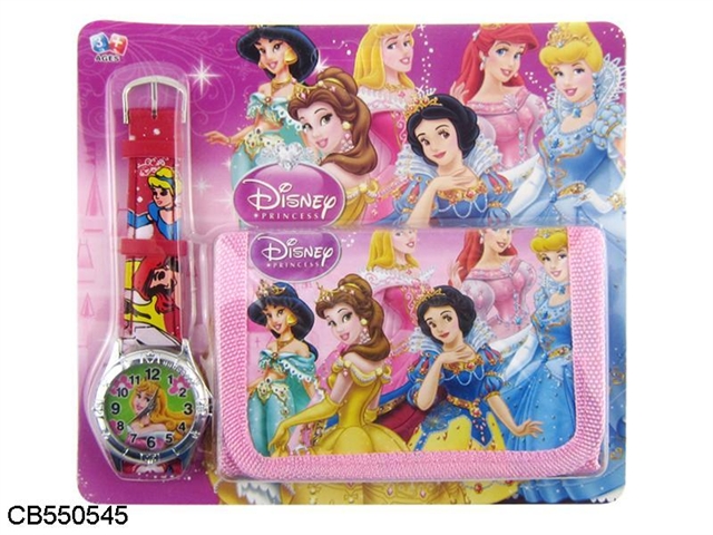 Princess watch purse set