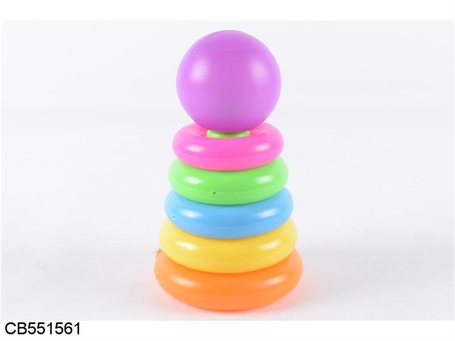 Rainbow ring ball