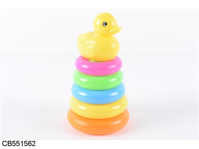 Duck rainbow ring