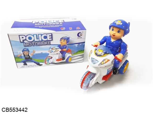 Police car electric motorcycle