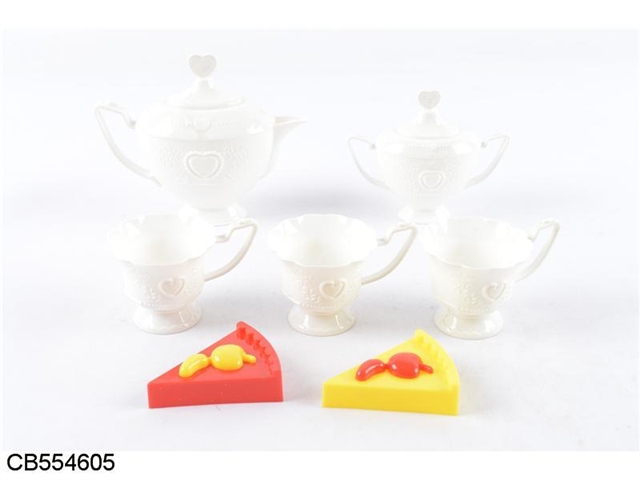 Tea set (porcelain white)