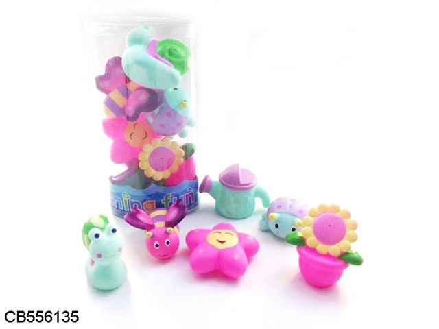 6 bath toys