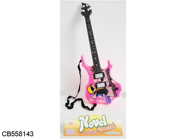 Environmental simulation Rock Guitar (pink)