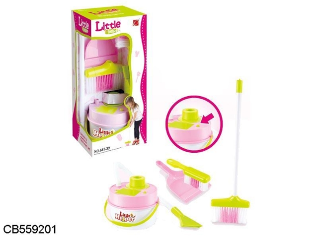 Cleaning kit, belt vacuum cleaner, no electricity, 3*AA