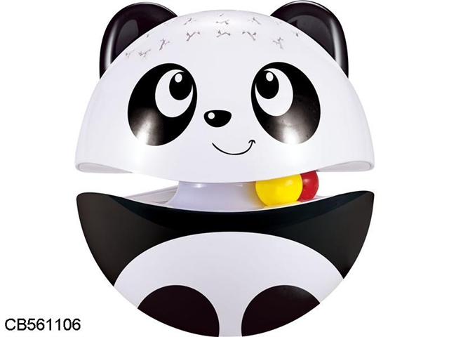 Acousto-optic puzzle tumbler - Panda