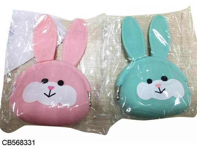 Silicone rabbit wallet package