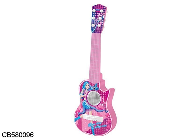 Music lighting dual-purpose plucked guitar