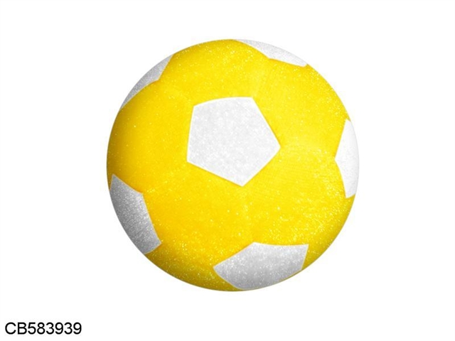 The bell 5 "white yellow football fill cotton
