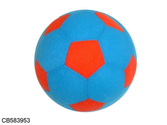 6 "red and blue bell football fill cotton