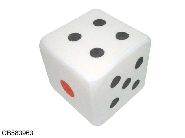 15cm (white) fill cotton bell dice