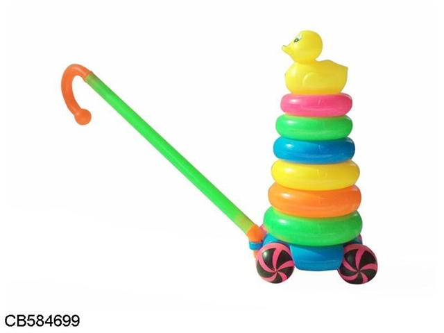 The circular ring 7 layer duck cart wheel wheel