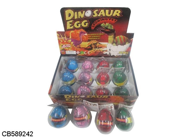 12 expansion color crack dinosaur egg
