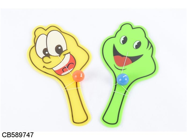 Cartoon wave paddle 2 colors mixed