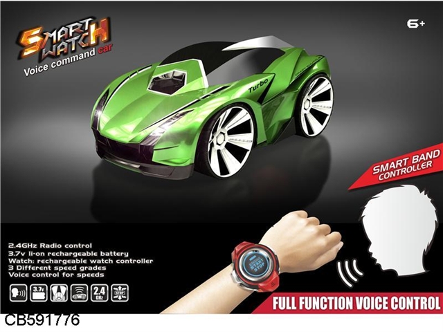 Smart watch sound control car