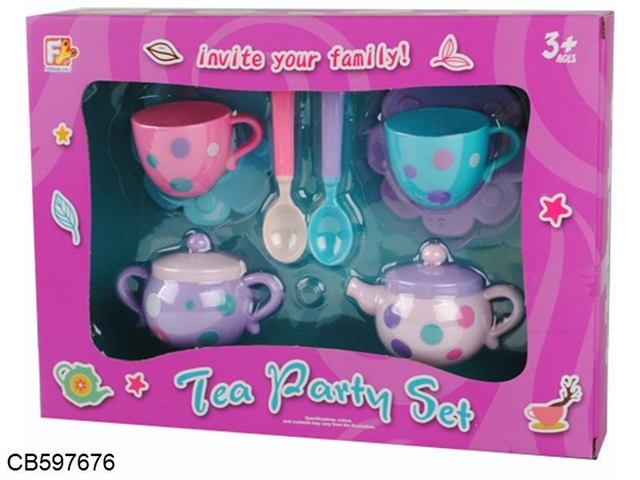 8PCS spot tea set