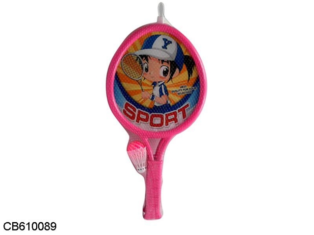 Cartoon tennis racket