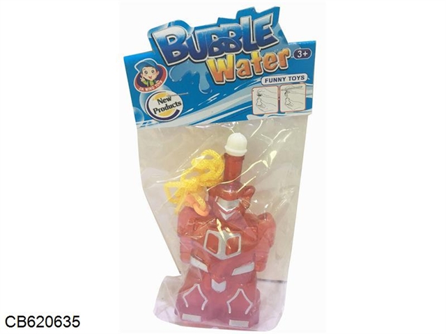 Robot bubble water