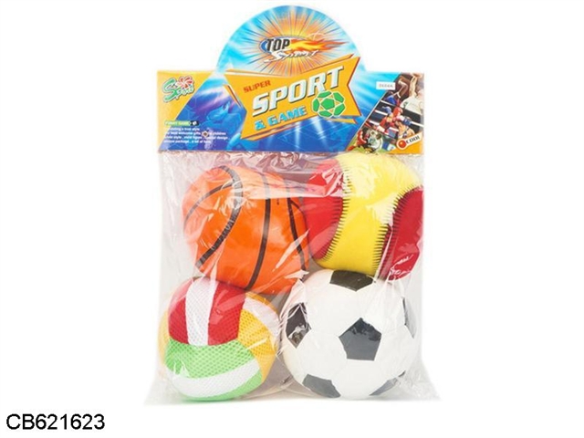6 inch four in one ball sport set